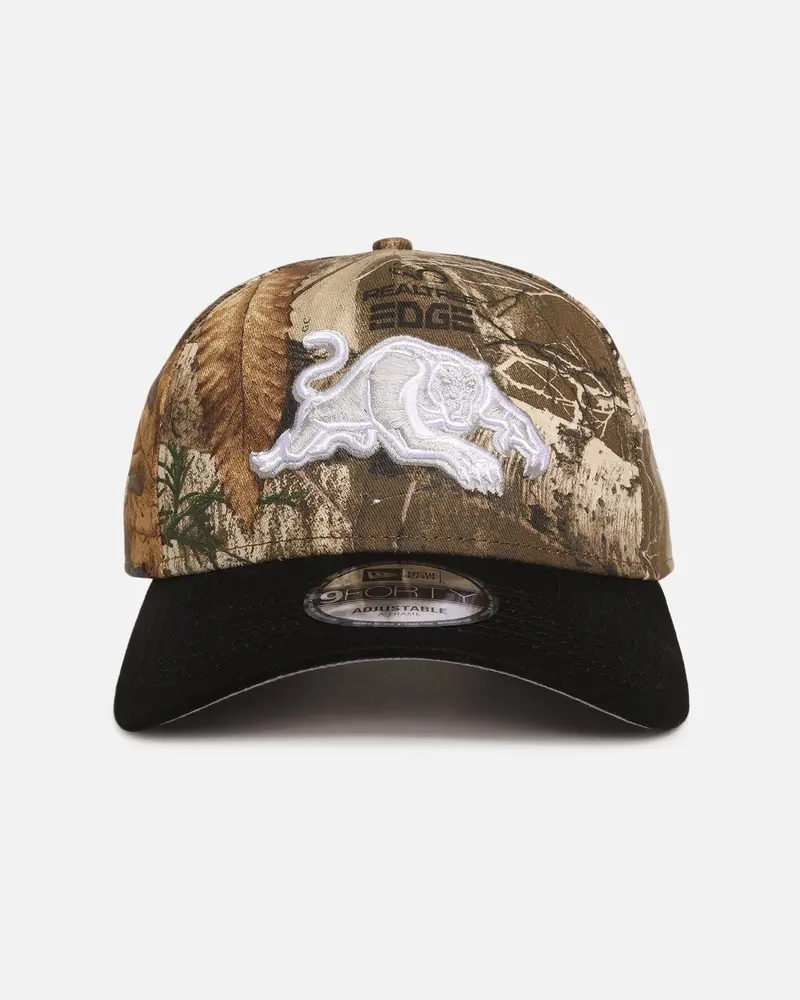 New Era Penrith Panthers 'Nrl Real Tree' 9Forty A-Frame Snapback Real Tree Camo 1