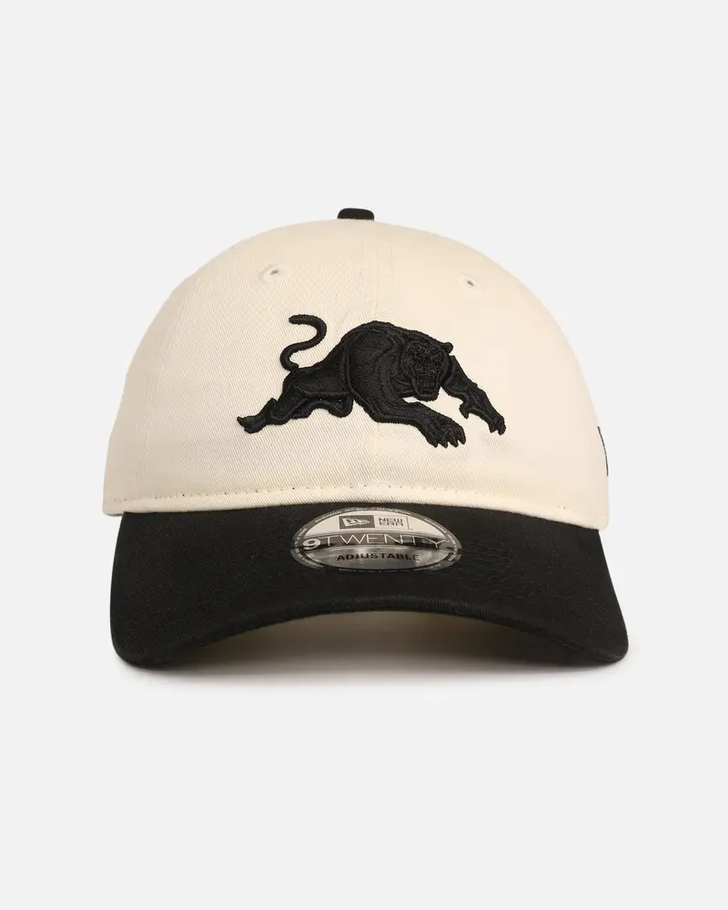 New Era Penrith Panthers 'Nrl Two Tone' 9Twenty Strapback Chrome White/Black 1