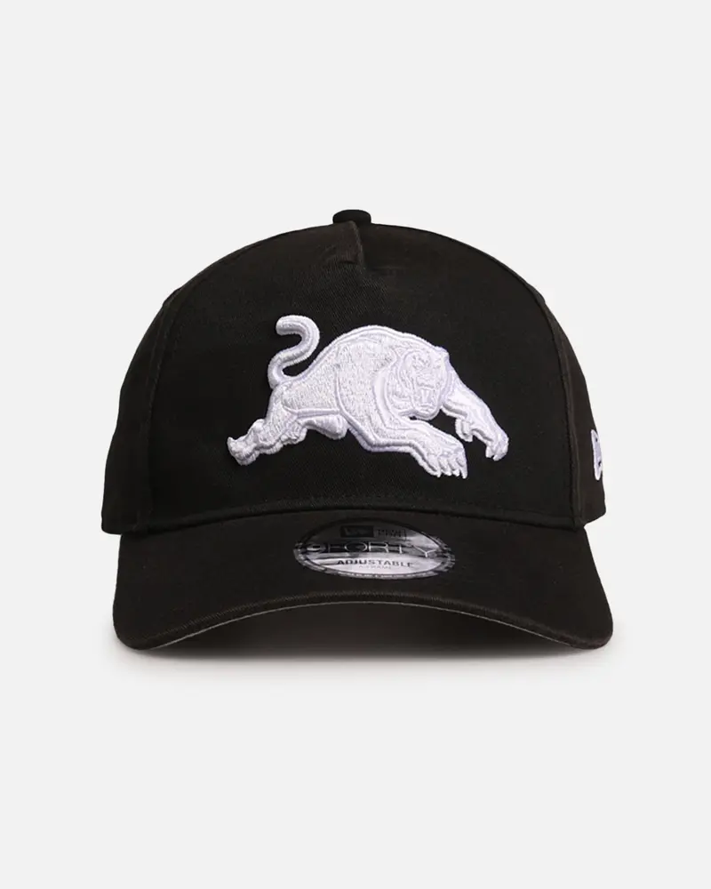 New Era Penrith Panthers 'Nrl Washed Otc' 9Forty A-Frame Snapback Black 1