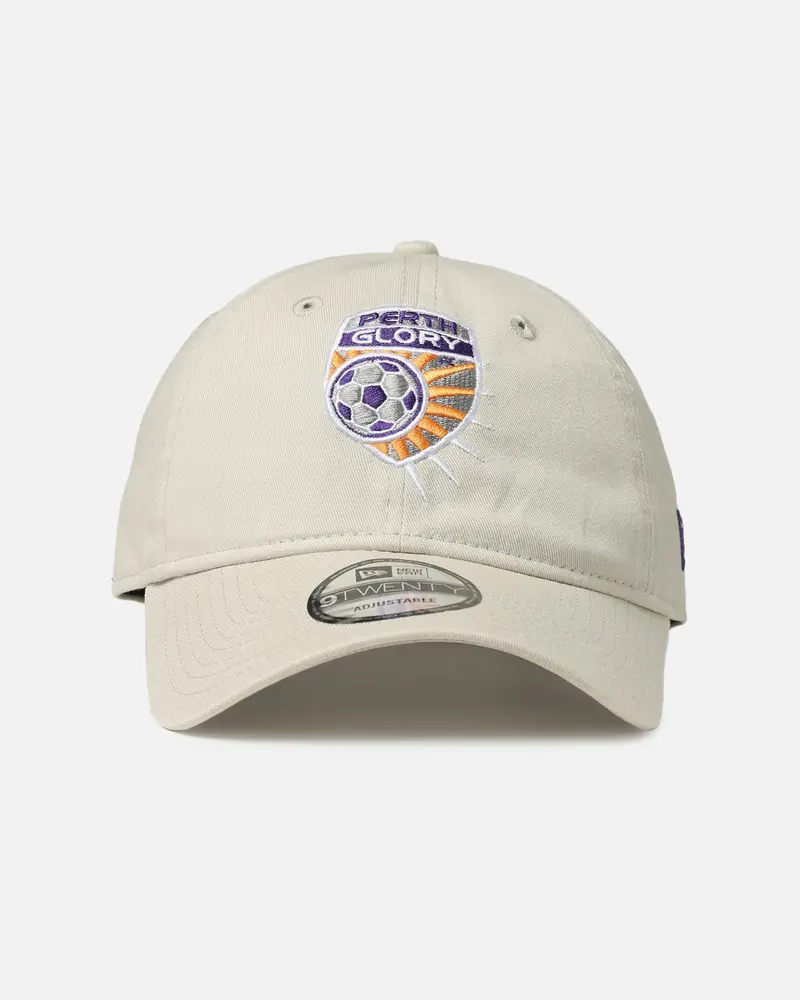 New Era Perth Glory Fc 'A-League Season Kick Off' 9Twenty Strapback Medium Beige 1