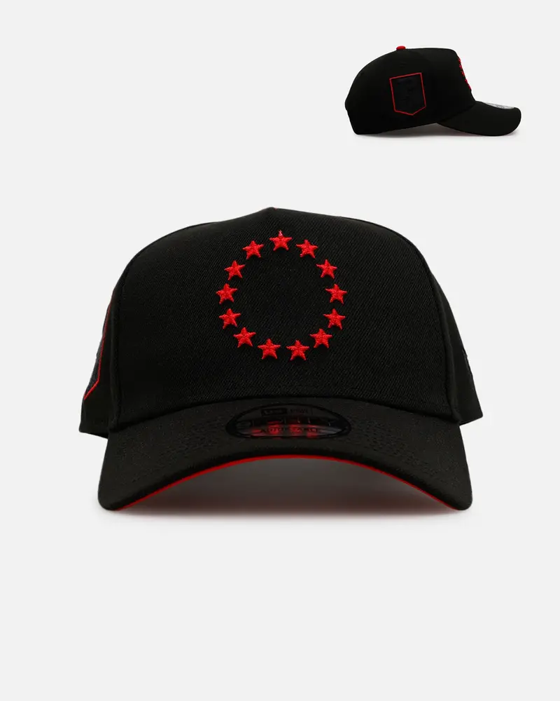 New Era Philadelphia 76Ers 'Outline' 9Forty A-Frame Snapback Black 1