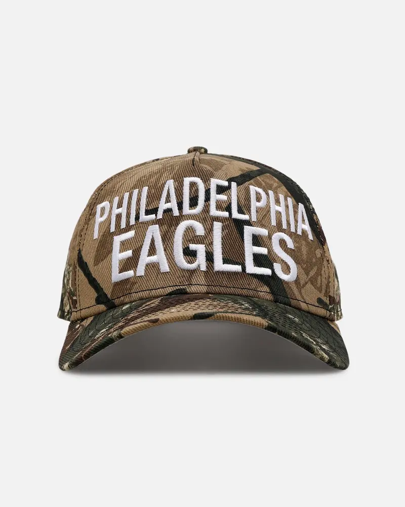 New Era Philadelphia Eagles 'Bold' 9Forty A-Frame Strapback Camo 1