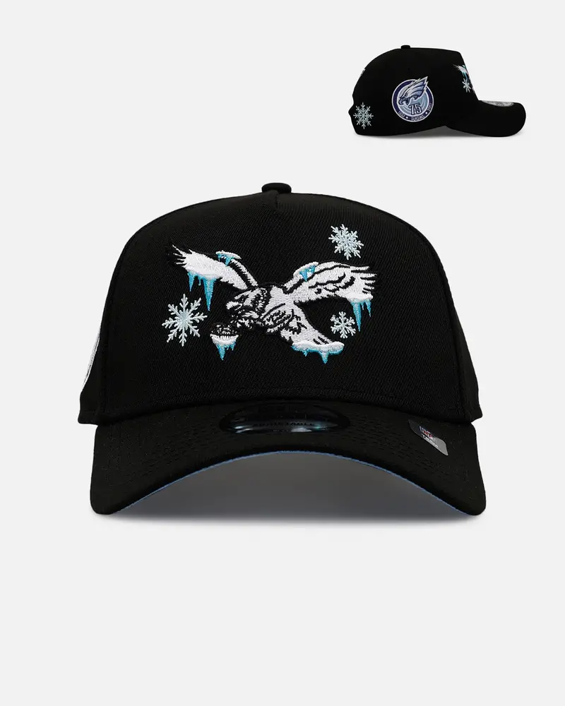 New Era Philadelphia Eagles 'Cold As Ice' 9Forty A-Frame Snapback Black 1