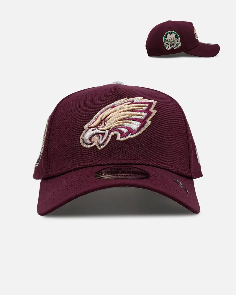 New Era Philadelphia Eagles 'Plum' 9Forty A-Frame Snapback Plum 1