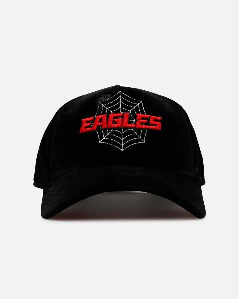New Era Philadelphia Eagles 'Spider Web' 9Forty A-Frame Snapback Black/Red 1