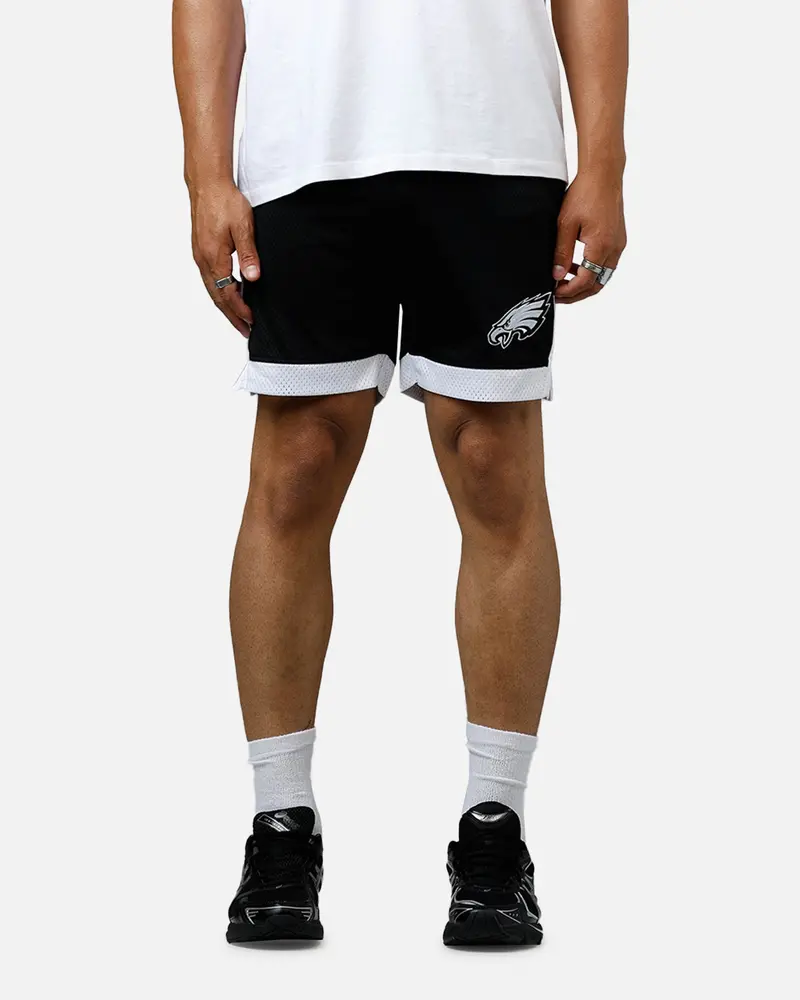 New Era Philadelphia Eagles Sport Class Shorts Black/White 1
