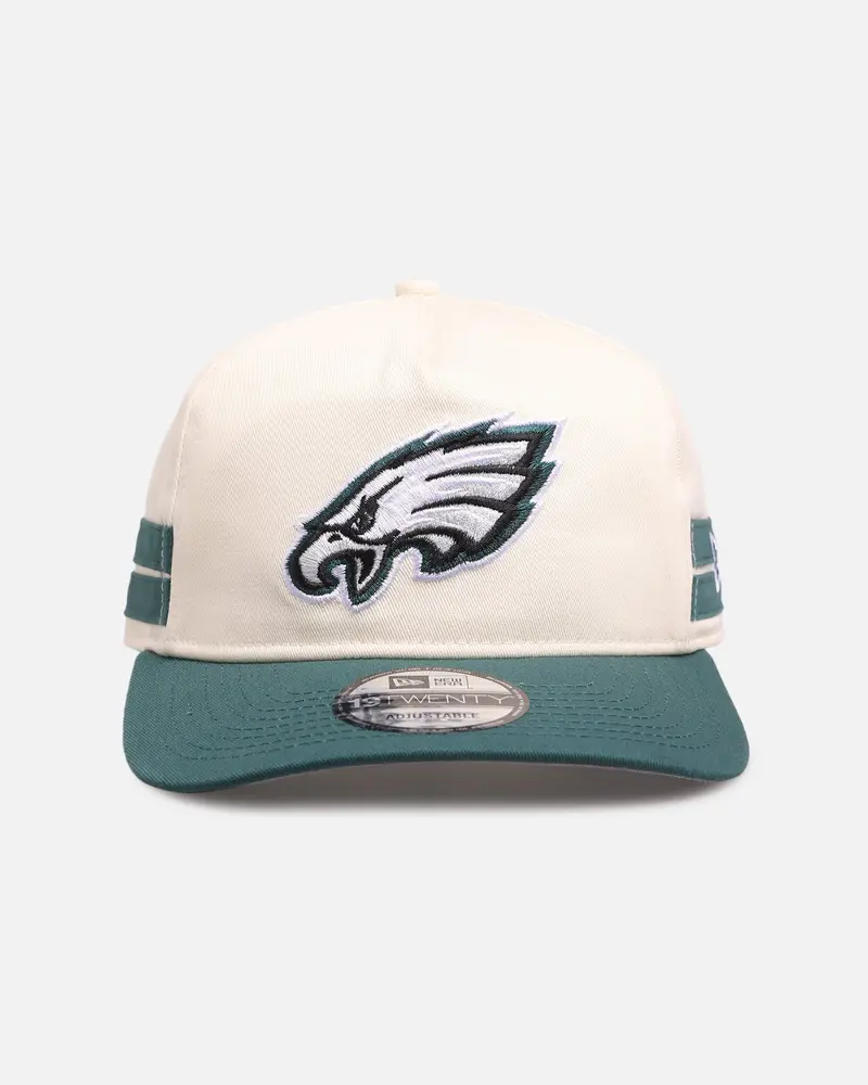 New Era Philadelphia Eagles 'Stripe' 19Twenty Snapback Chrome/Official Team Color 1
