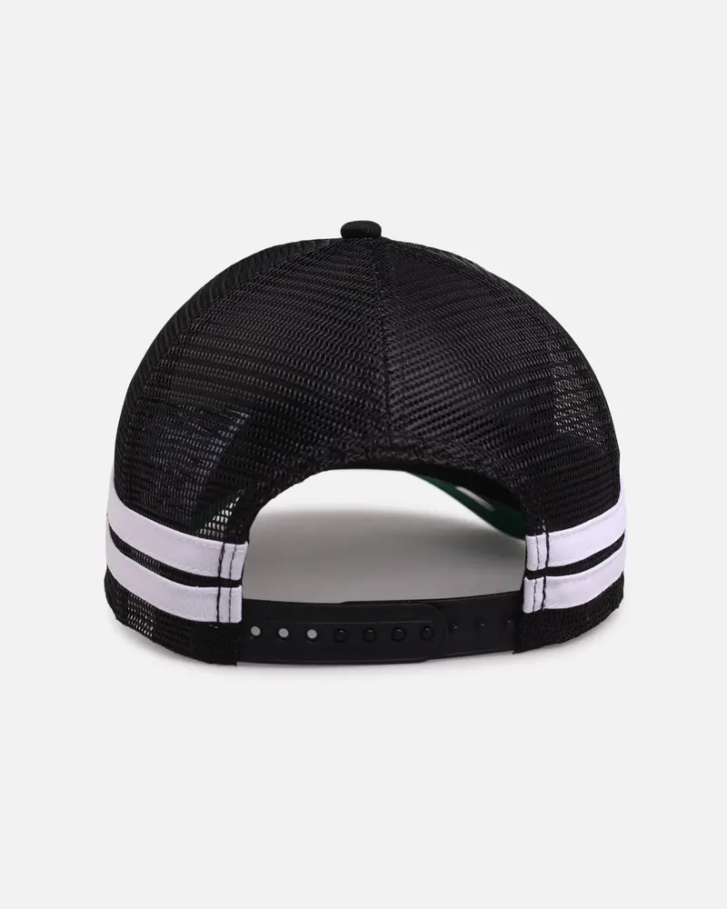 New Era Philadelphia Eagles 'Stripe' 9Forty A-Frame Trucker Snapback Black/White 2