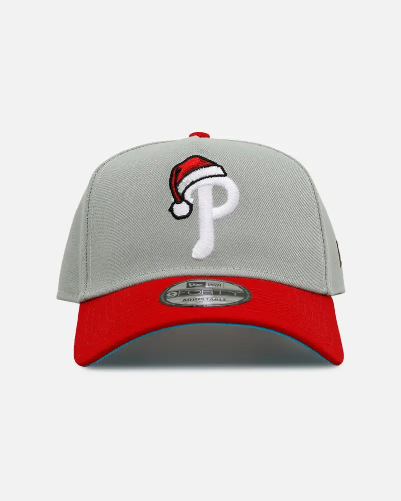 New Era Philadelphia Phillies 'All I Want For Christmas' 9Forty A-Frame Snapback Green/Red 1