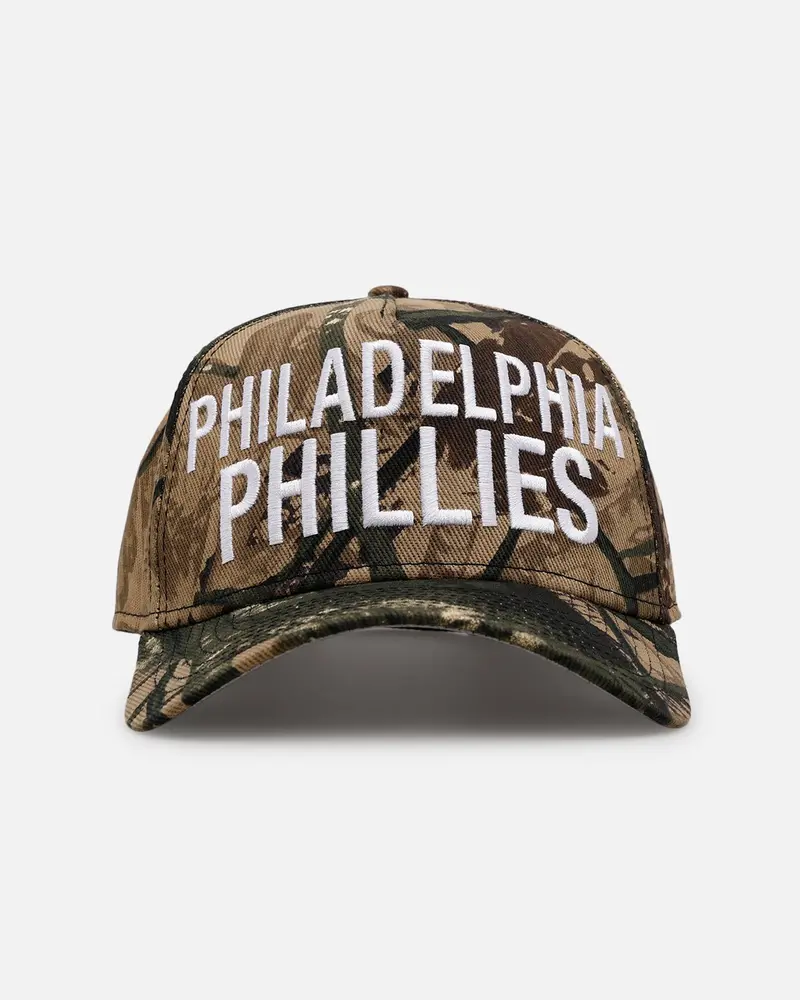 New Era Philadelphia Phillies 'Bold' 9Forty A-Frame Strapback Camo 1
