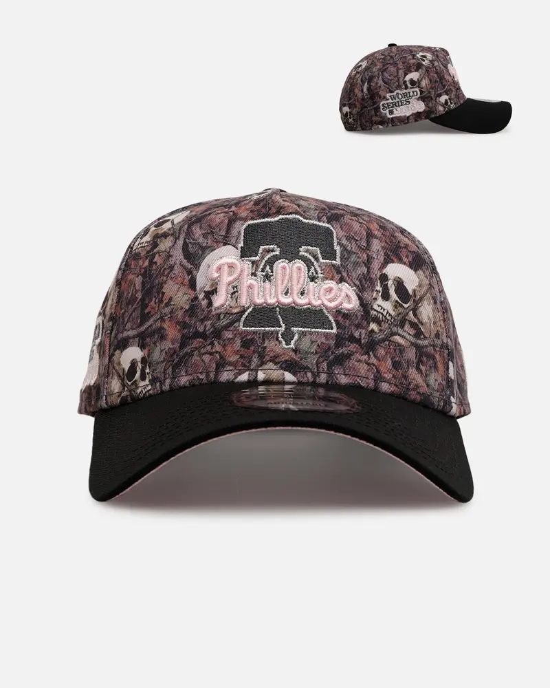 New Era Philadelphia Phillies 'Camo Skulls' 9Forty A-Frame Snapback Camo 1