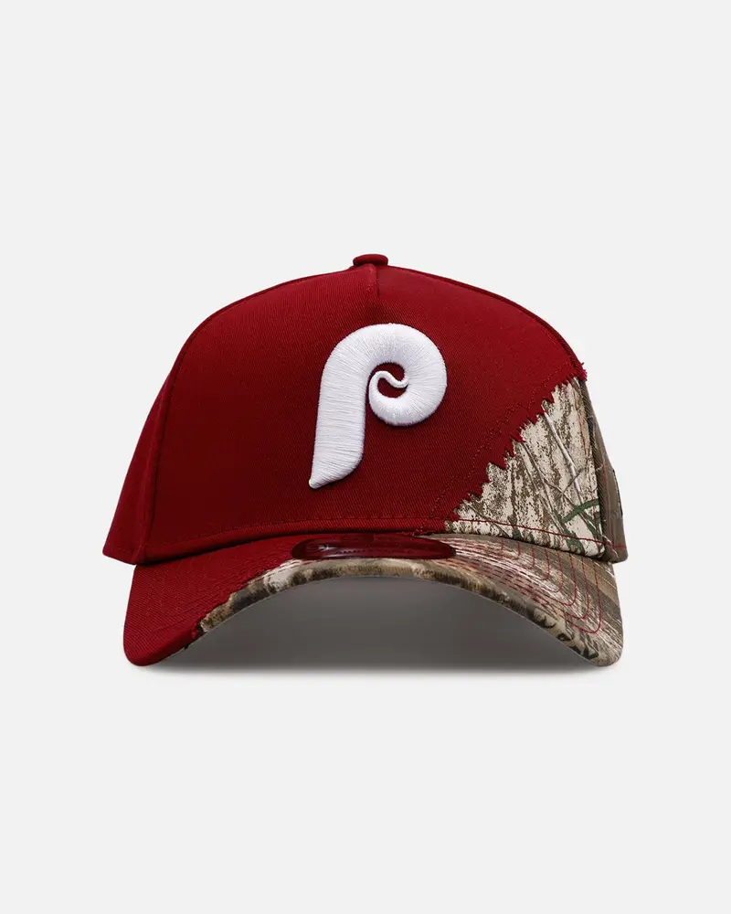 New Era Philadelphia Phillies 'Camo Tear Away' 9Forty A-Frame Snapback Camo/Official Team Color 1