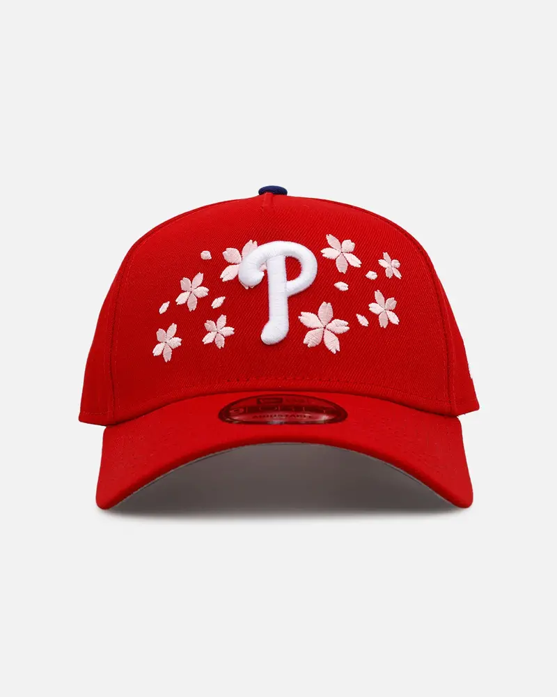 New Era Philadelphia Phillies 'Cherry Blossoms' 9Forty A-Frame Snapback Official Team Color 1