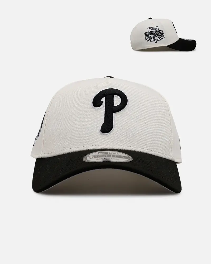 New Era Philadelphia Phillies 'Chrome Black' 9Forty A-Frame Snapback Chrome/Black 1