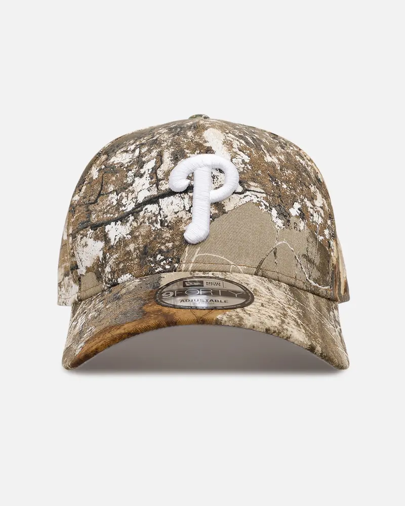 New Era Philadelphia Phillies 'Great Outdoors Part Ii' 9Forty A-Frame Snapback Real Tree Camo 1
