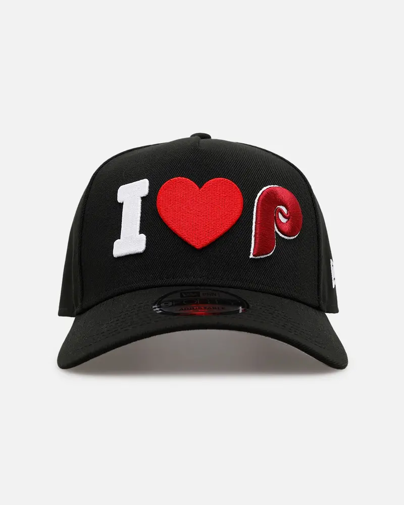 New Era Philadelphia Phillies 'Love' 9Forty A-Frame Snapback Black 1