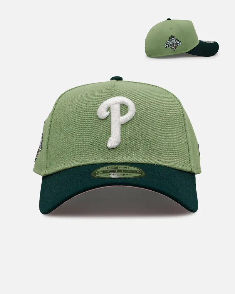 New Era Philadelphia Phillies 'Matcha' 9Forty A-Frame Snapback Matcha 1