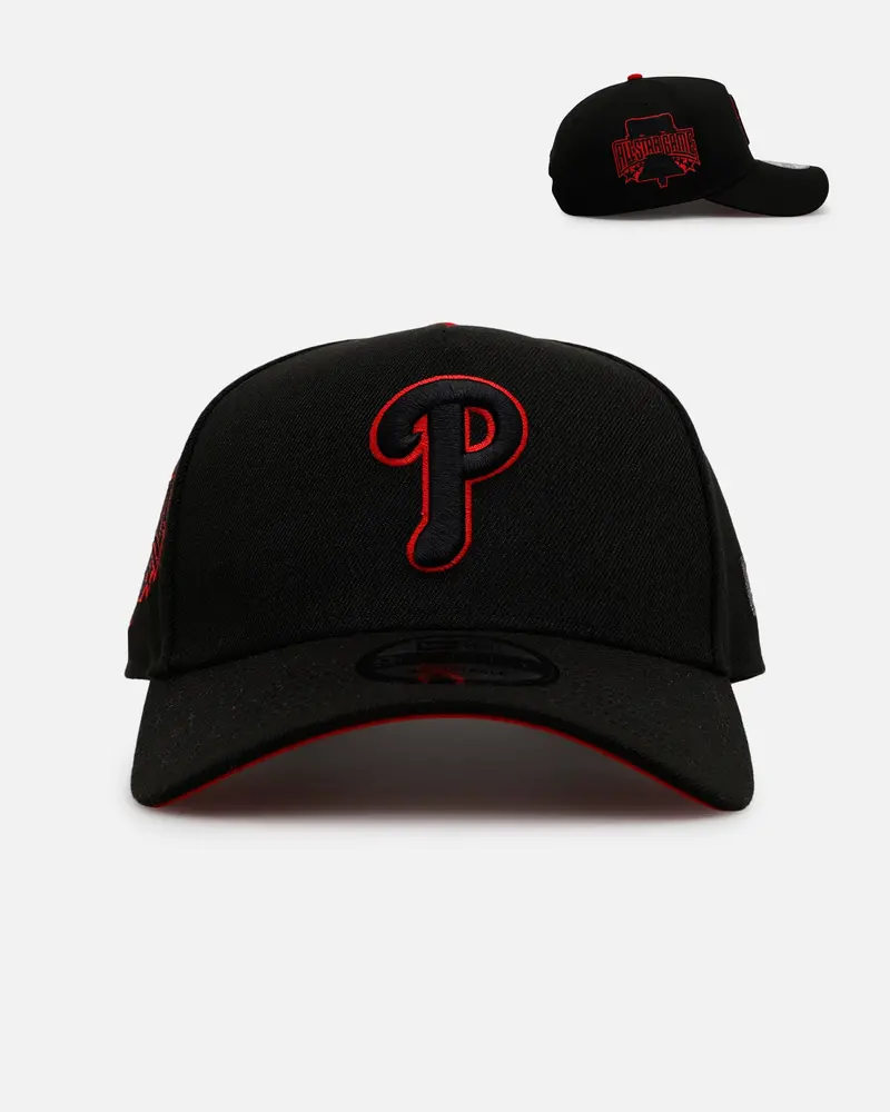 New Era Philadelphia Phillies 'Outline' 9Forty A-Frame Snapback Black 1