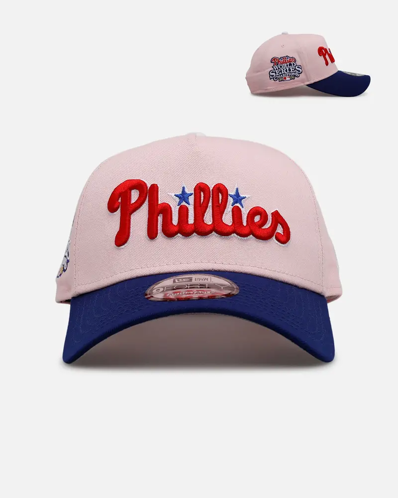New Era Philadelphia Phillies 'Pink Crown' 9Forty A-Frame Snapback Pink 1