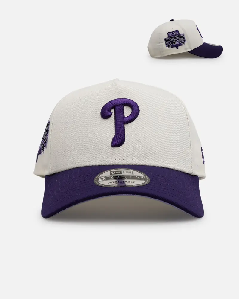 New Era Philadelphia Phillies 'Purple Haze 2.0' 9Forty A-Frame Snapback Chrome/Purple 1
