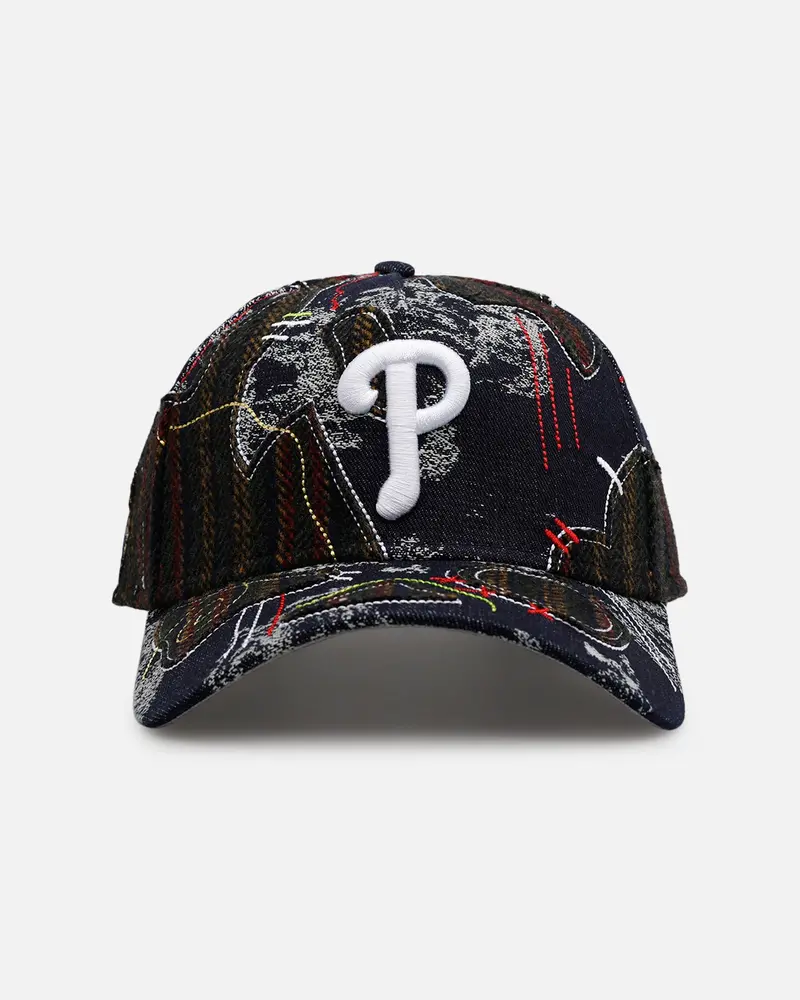 New Era Philadelphia Phillies 'Running Stitch' 9Forty A-Frame Snapback Multi 1