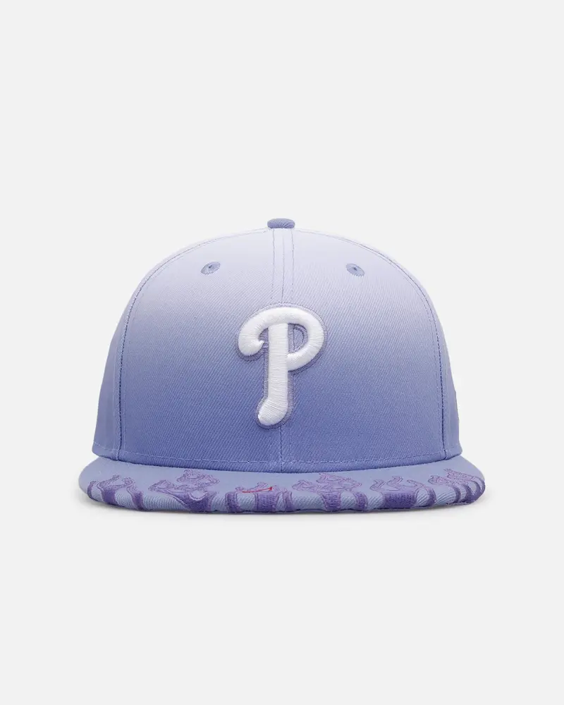 New Era Philadelphia Phillies 'Sundye Flames' 59Fifty Fitted Lavender 1