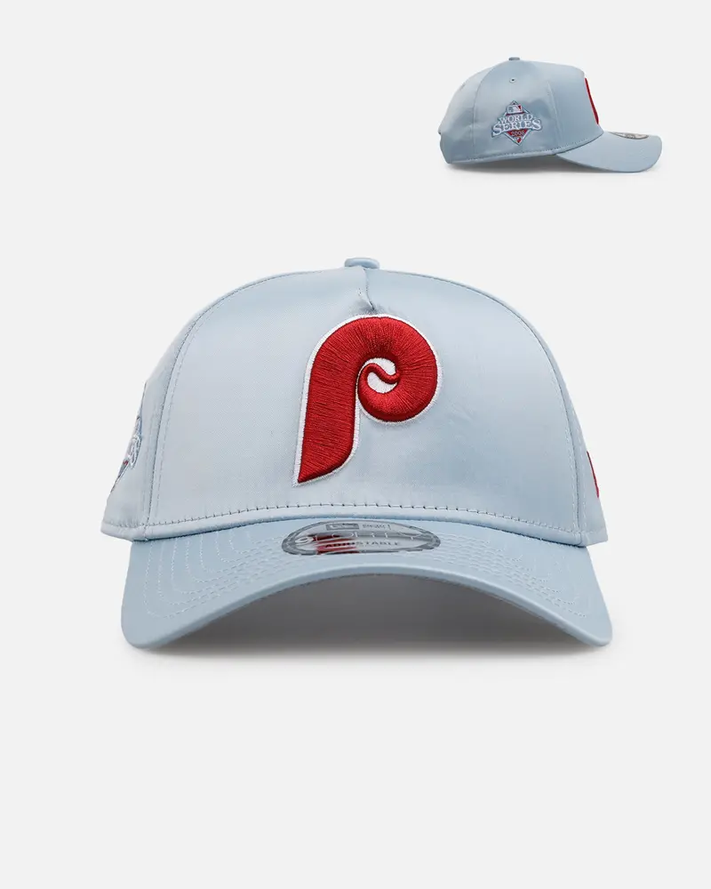 New Era Philadelphia Phillies 'Team Color Satin' 9Forty A-Frame Snapback Official Team Color 1