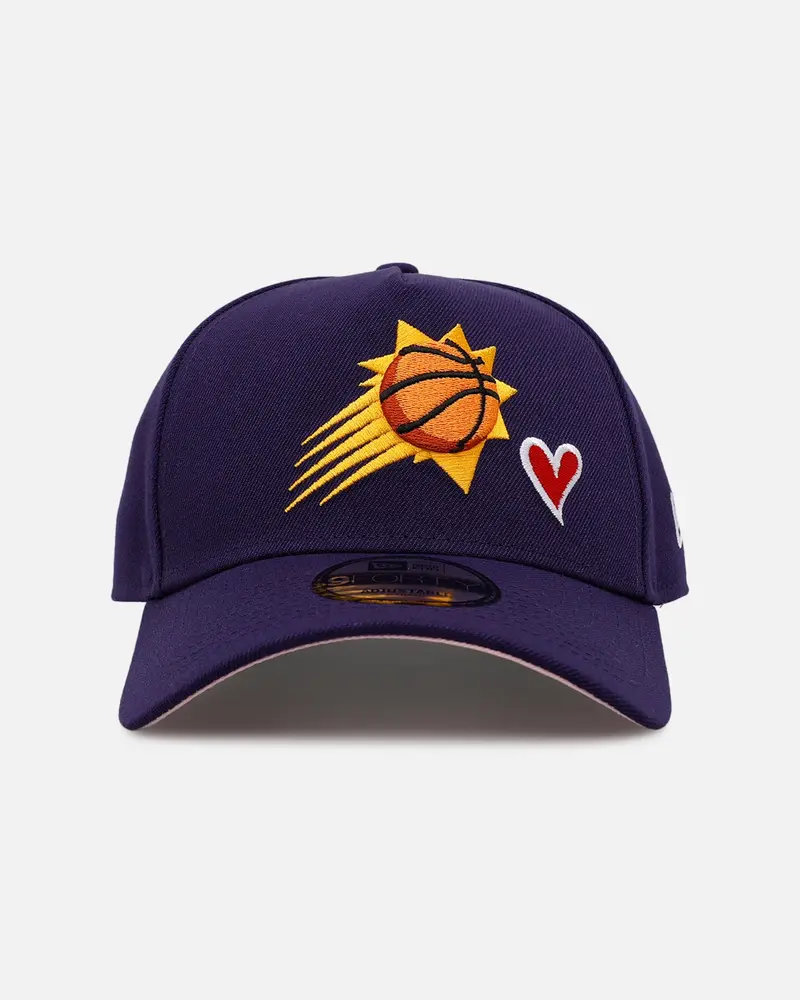New Era Phoenix Suns 'Team Color Hearts' 9Forty A-Frame Snapback Official Team Color 1