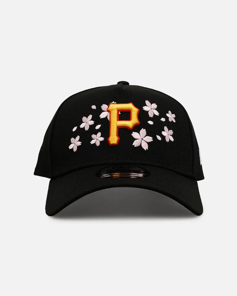 New Era Pittsburgh Pirates 'Cherry Blossoms' 9Forty A-Frame Snapback Official Team Color 1