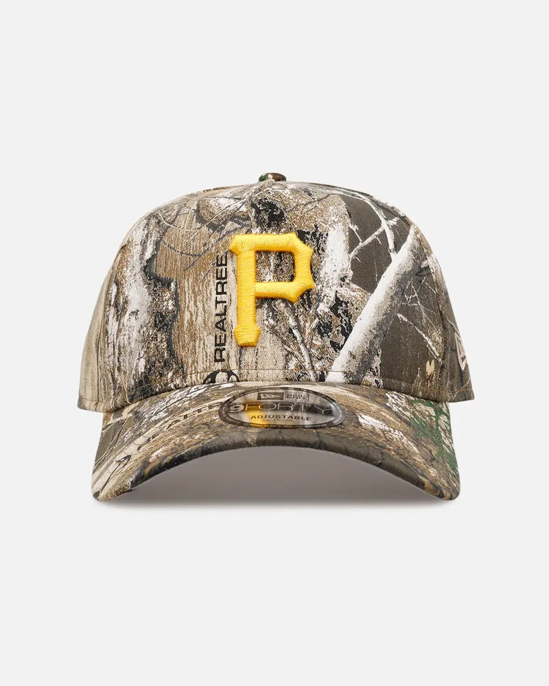 New Era Pittsburgh Pirates 'Great Outdoors Part Ii' 9Forty A-Frame Snapback Real Tree Camo 1