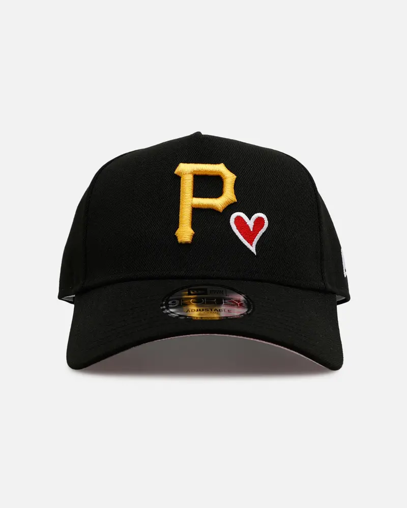New Era Pittsburgh Pirates 'Team Color Hearts' 9Forty A-Frame Snapback Official Team Color 1