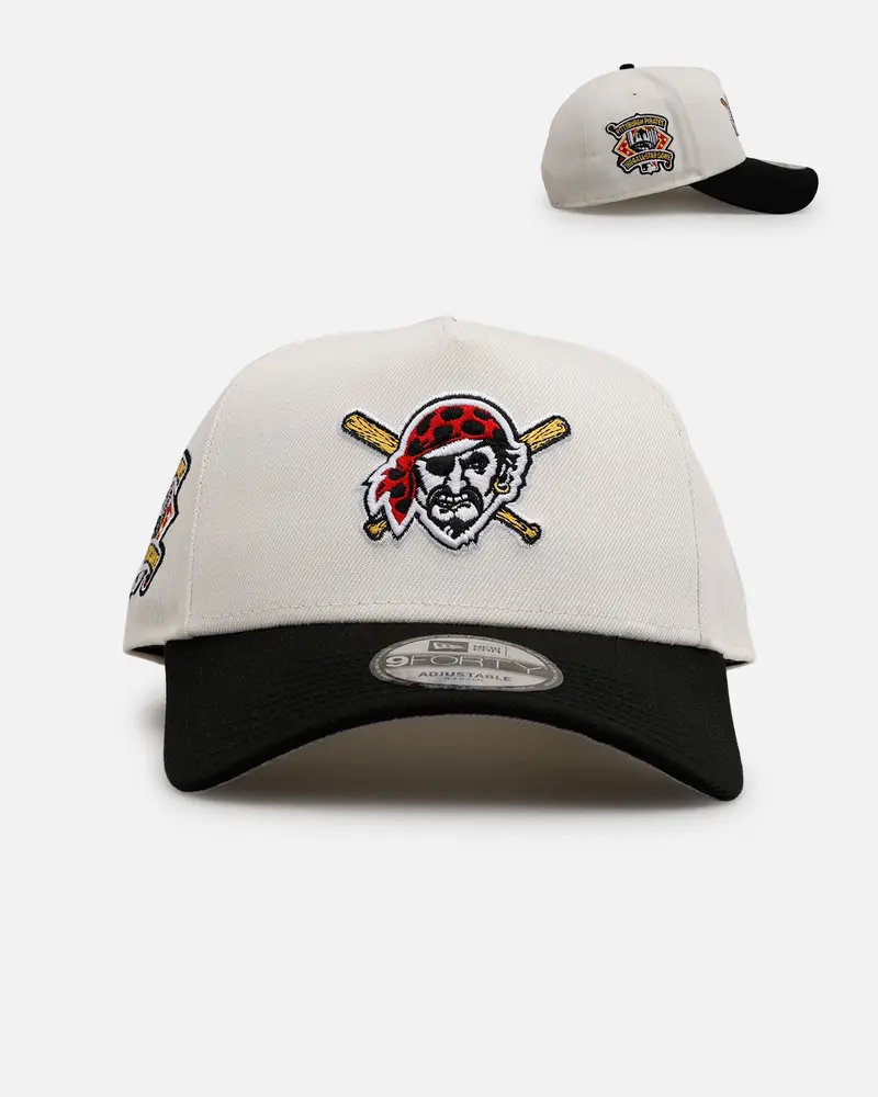 New Era Pittsburgh Pirates 'Team Color Visor' 9Forty A-Frame Snapback Chrome/Official Team Color 1