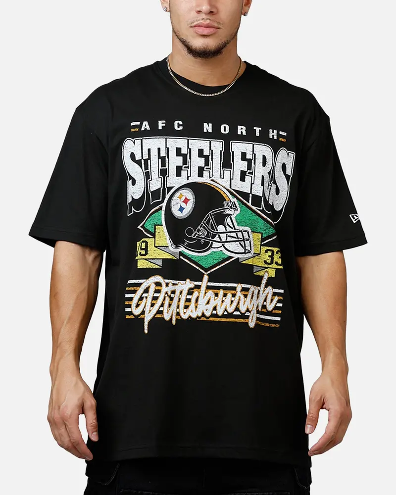 New Era Pittsburgh Steelers Sport Class T-Shirt Black 1