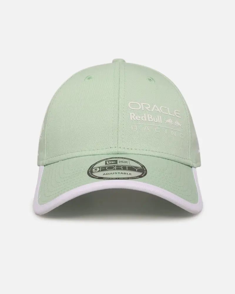 New Era Red Bull Racing Miami 9Forty A-Frame Strapback Green 1