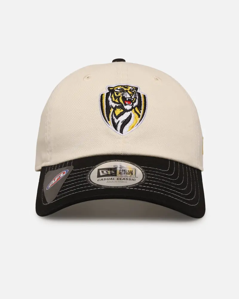 New Era Richmond Tigers 'Afl 2025 2 Tone' Casual Classic Strapback Chrome White 1