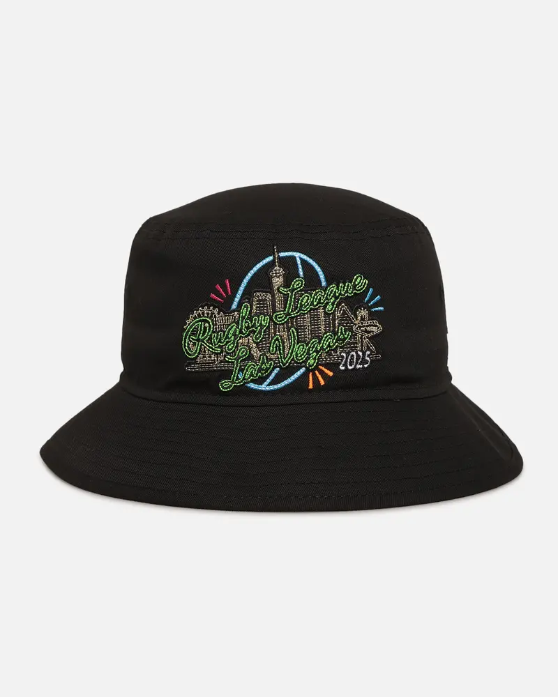 New Era Rugby League '2025 Nrl Vegas Round' Bucket Hat Black 1