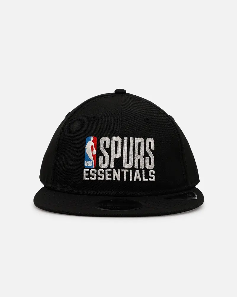 New Era San Antonio Spurs 'Fear Of God X Nba' 9Fifty Retro Crown Snapback Black 1