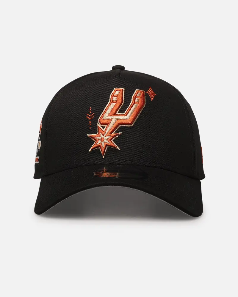 New Era San Antonio Spurs 'Sunset Trails 2.0' 9Forty A-Frame Snapback Black 1
