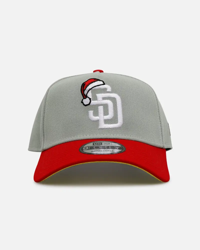 New Era San Diego Padres 'All I Want For Christmas' 9Forty A-Frame Snapback Green/Red 1
