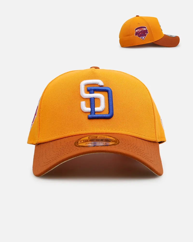 New Era San Diego Padres 'Beer' 9Forty A-Frame Snapback Gold/Brown 1