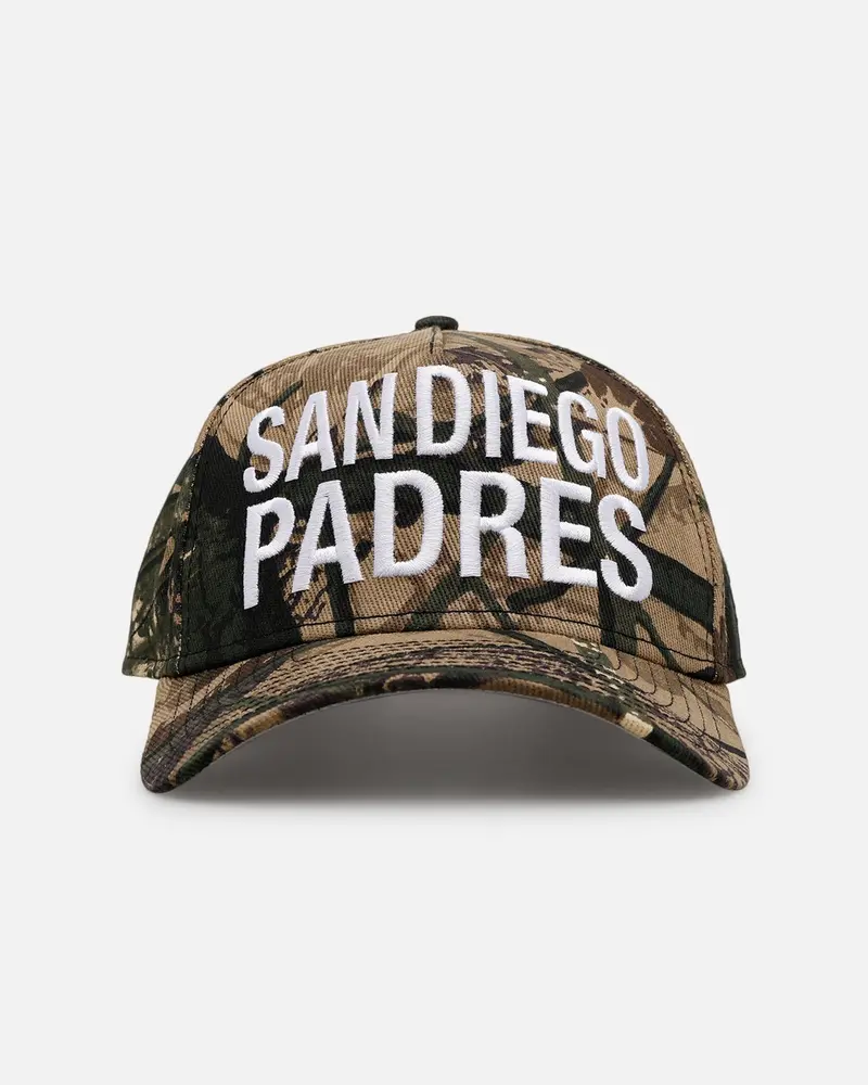 New Era San Diego Padres 'Bold' 9Forty A-Frame Strapback Camo 1