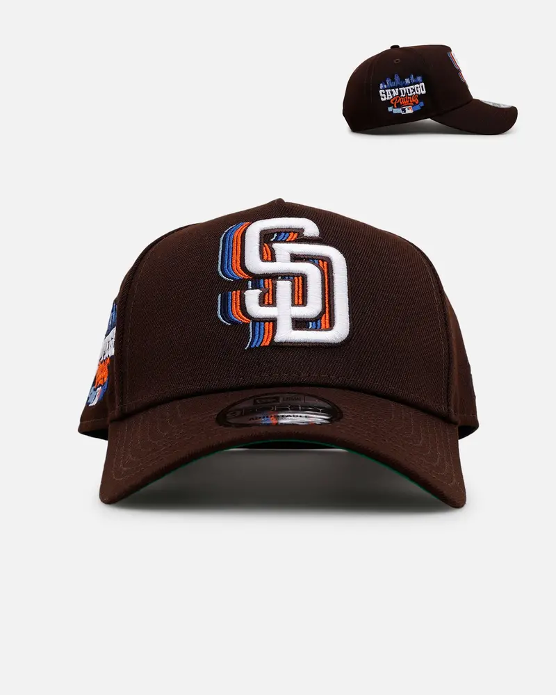 New Era San Diego Padres 'Cascade' 9Forty A-Frame Snapback Brown 1