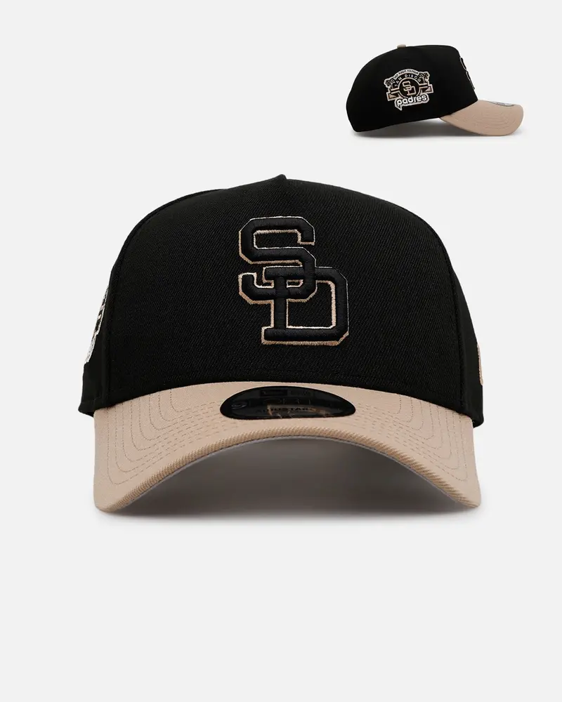 New Era San Diego Padres 'Desert Nights' 9Forty A-Frame Snapback Black/Camel 1
