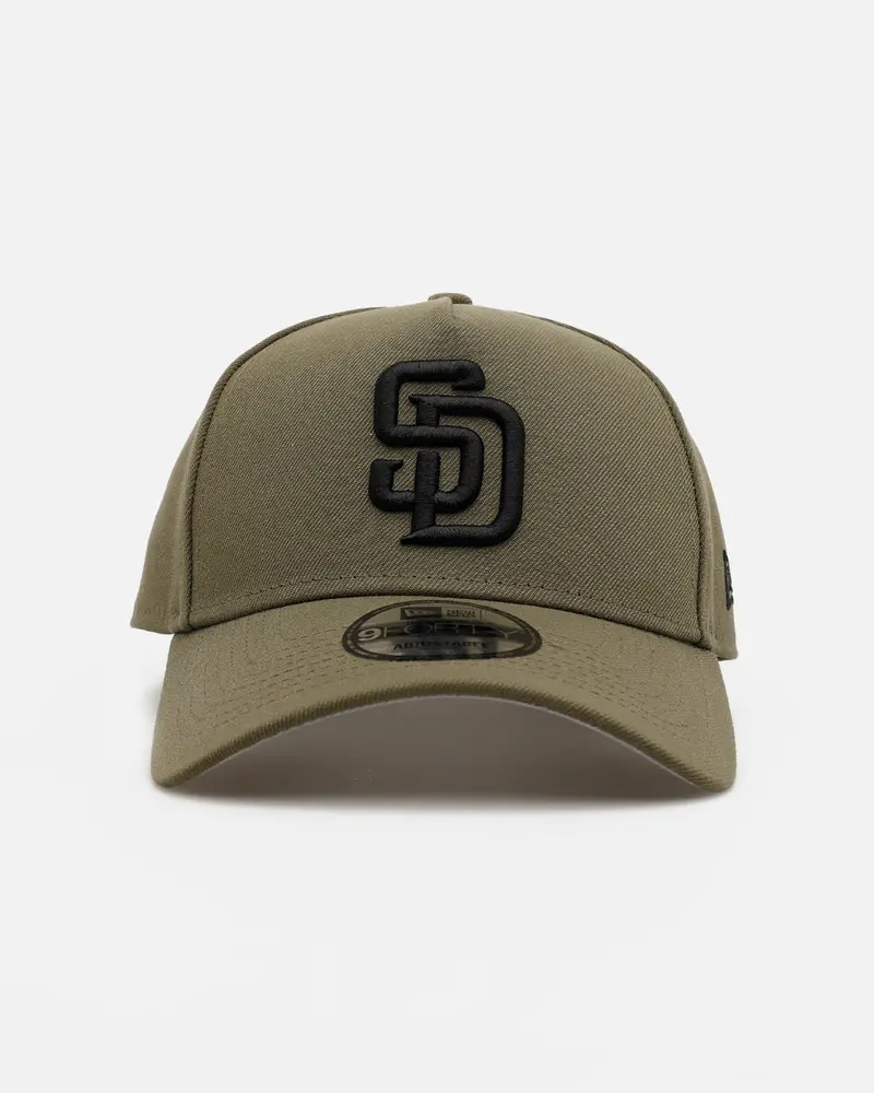 New Era San Diego Padres 'Easy Olive' 9Forty A-Frame Snapback Olive 1