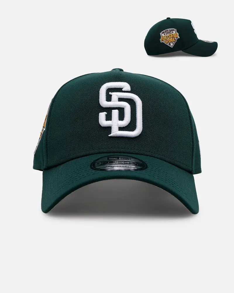 New Era San Diego Padres 'Evergreen' 9Forty A-Frame Snapback Dark Green 1