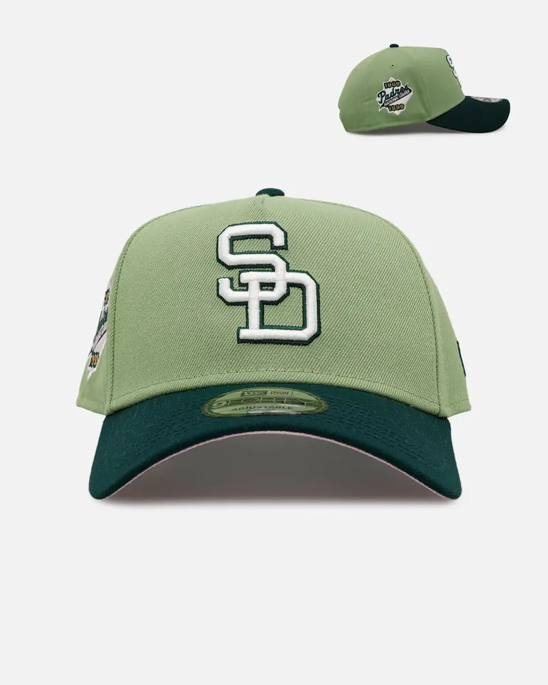 New Era San Diego Padres 'Matcha' 9Forty A-Frame Snapback Matcha 1