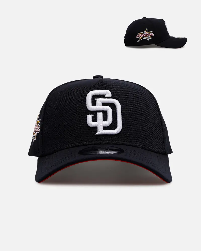 New Era San Diego Padres 'Mlb All Star Game 2025' 9Forty A-Frame Snapback Navy 1