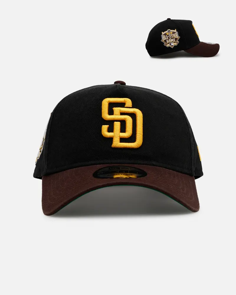 New Era San Diego Padres 'Pigment Dye Two Tone' 9Forty A-Frame Snapback Black/Official Team Color 1