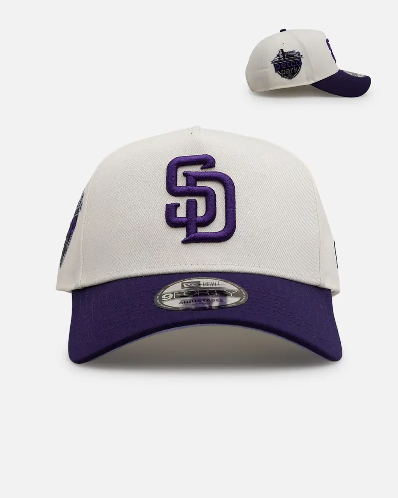 New Era San Diego Padres 'Purple Haze 2.0' 9Forty A-Frame Snapback Chrome/Purple 1