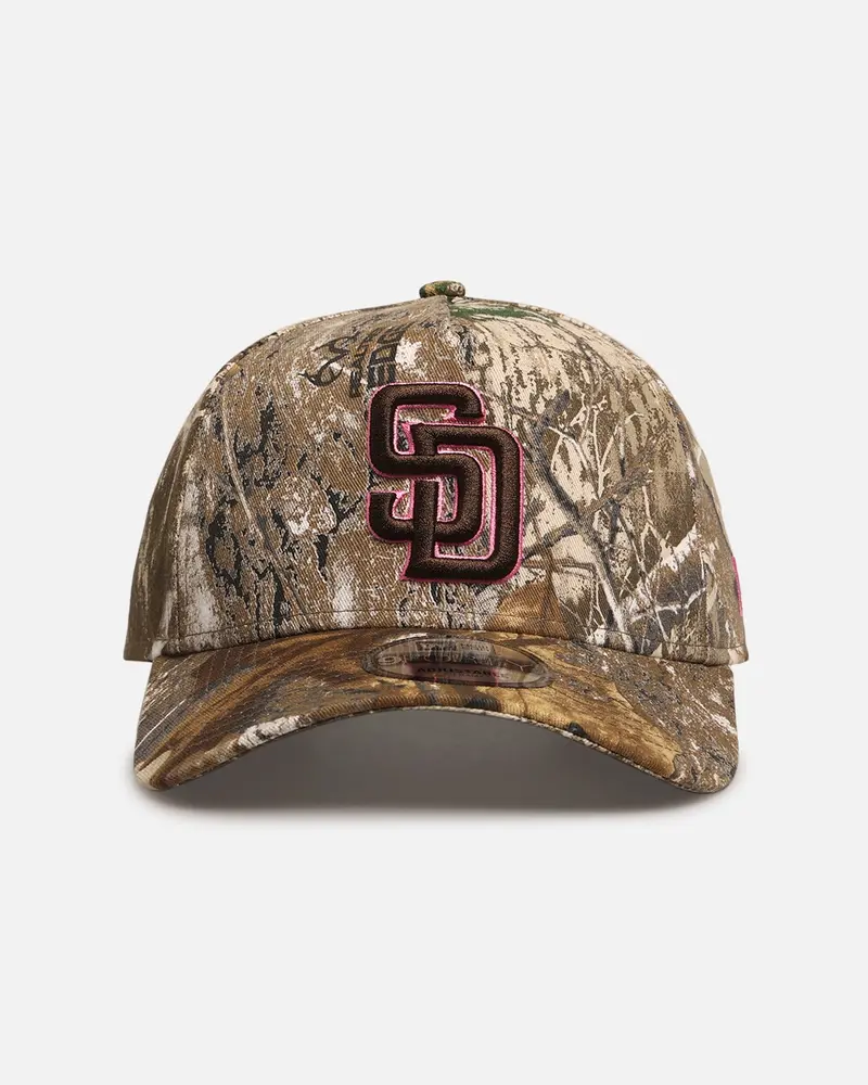 New Era San Diego Padres 'Realtree Pink' 9Forty A-Frame Snapback Real Tree/Pink 1